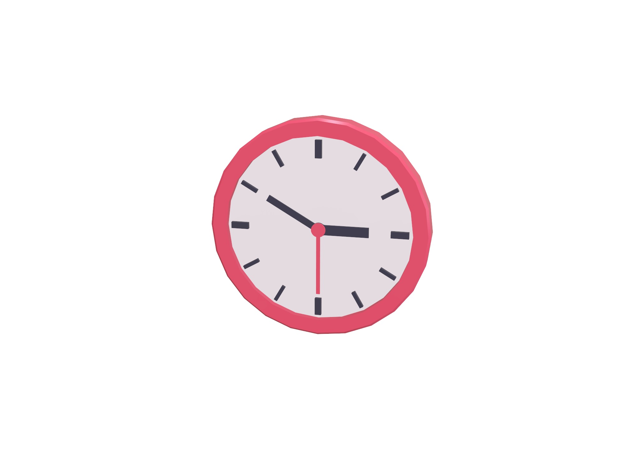 Clock - 3D design by assets Jun 4, 2018 Clock - 3D design by assets Jun 4, 2018