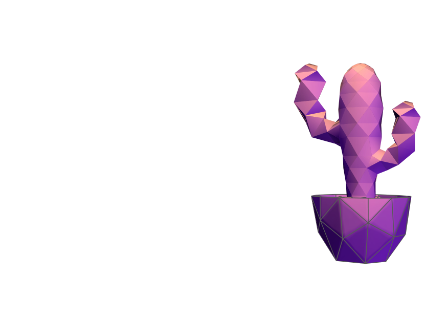 Kaktus - 3D design by Tamara Szomolányiová on Jun 24, 2017 Kaktus - 3D design by Tamara Szomolányiová on Jun 24, 2017