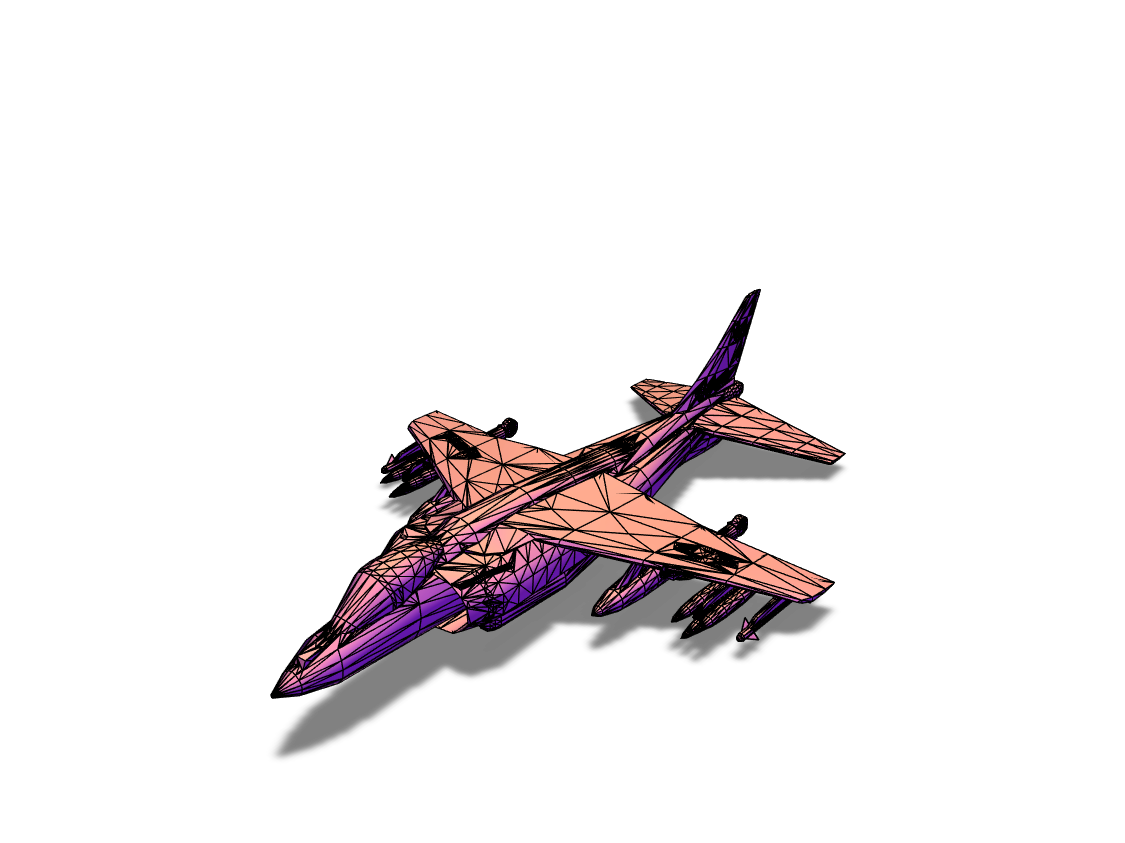 harrier jet - 3D design by Trevor Townsend on May 21, 2018 harrier jet - 3D design by Trevor Townsend on May 21, 2018