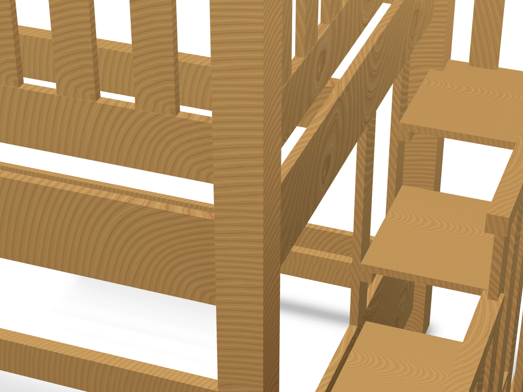 Postel / large bunk bed - 3D design by vojtech.varga78 on Apr 11, 2018 Postel / large bunk bed - 3D design by vojtech.varga78 on Apr 11, 2018