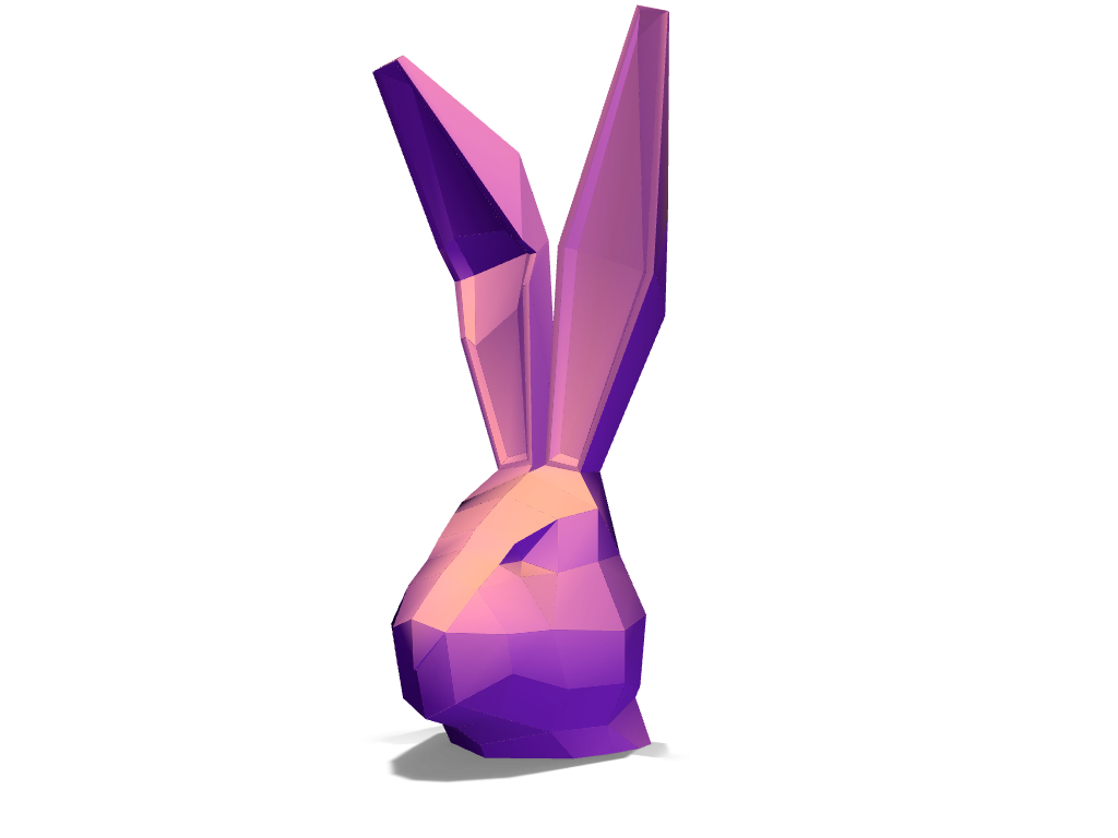 Rabbits Head Pin - 3D design by Simon Lloyd-Jones Apr 17, 2018 Rabbits Head Pin - 3D design by Simon Lloyd-Jones Apr 17, 2018