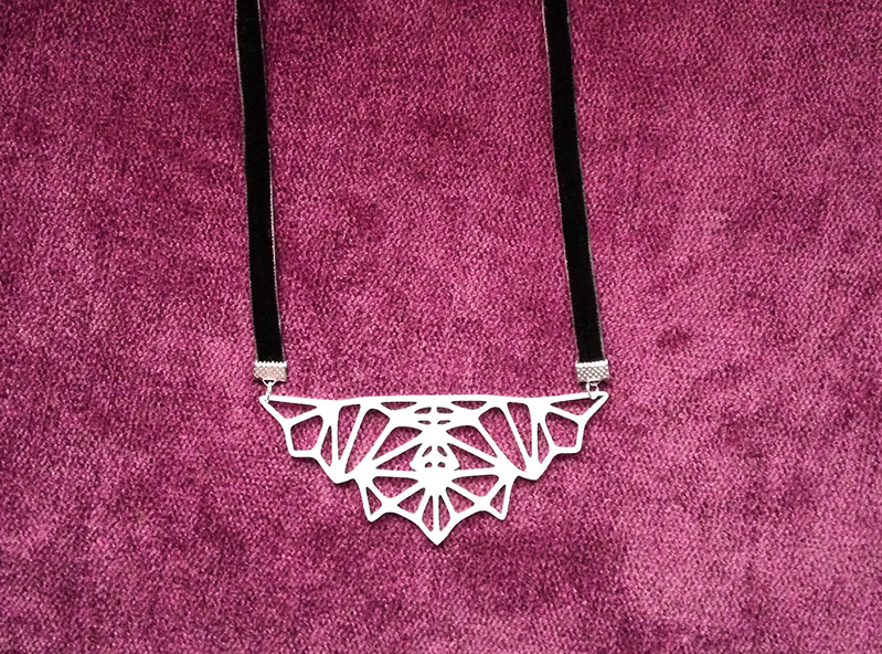 Rorschach test necklace - 3D design by Mirka Biel May 1, 2017 Rorschach test necklace - 3D design by Mirka Biel May 1, 2017