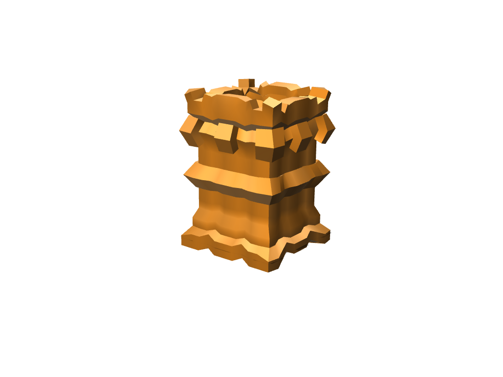Castle Tower Vase/Planter V2 - 3D design by Michael Popolizio Aug 25, 2017 Castle Tower Vase/Planter V2 - 3D design by Michael Popolizio Aug 25, 2017