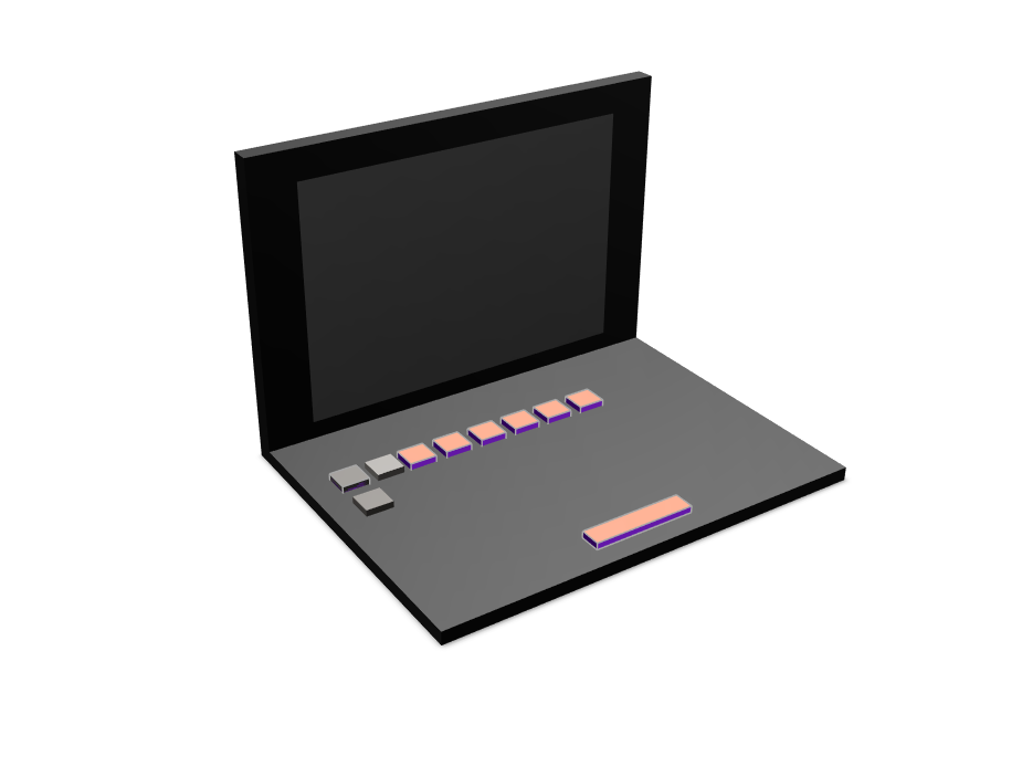 Laptop - 3D design by Marcos Jover Jan 29, 2018 Laptop - 3D design by Marcos Jover Jan 29, 2018