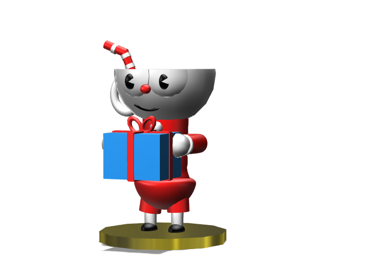 Xmas Cuphead - 3D design by Hammerhit 36 on Nov 16, 2017 Xmas Cuphead - 3D design by Hammerhit 36 on Nov 16, 2017