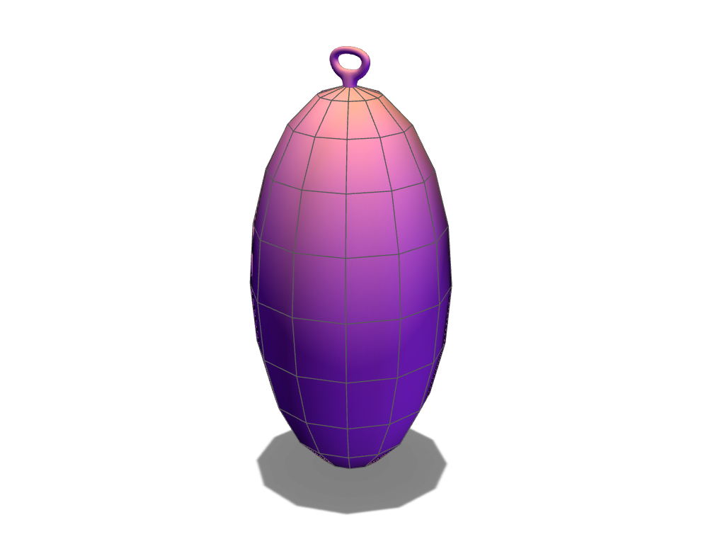 Pinecone-shaped bauble template - 3D design by VECTARY Nov 14, 2017 Pinecone-shaped bauble template - 3D design by VECTARY Nov 14, 2017