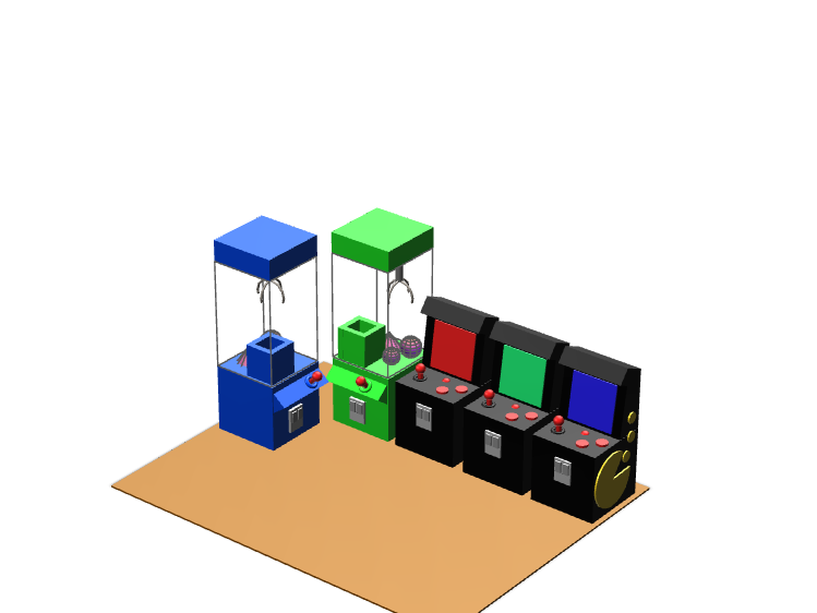 Arcade Games - 3D design by Hammerhit 36 Oct 30, 2017 Arcade Games - 3D design by Hammerhit 36 Oct 30, 2017