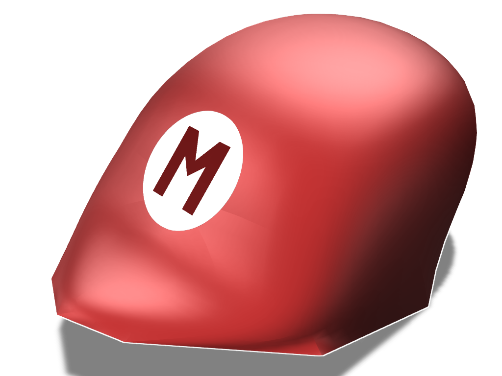 Mario Hat - 3D design by Geek Gaming Jun 17, 2017 Mario Hat - 3D design by Geek Gaming Jun 17, 2017