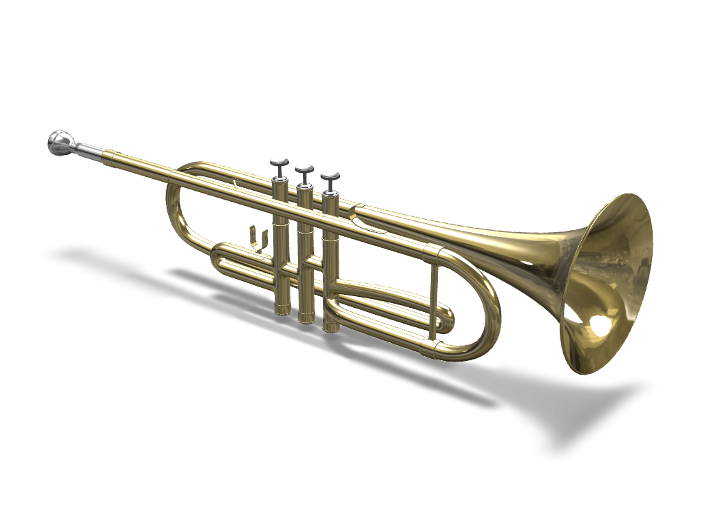 Trumpet - 3D design by Adrian on Dec 19, 2016 Trumpet - 3D design by Adrian on Dec 19, 2016