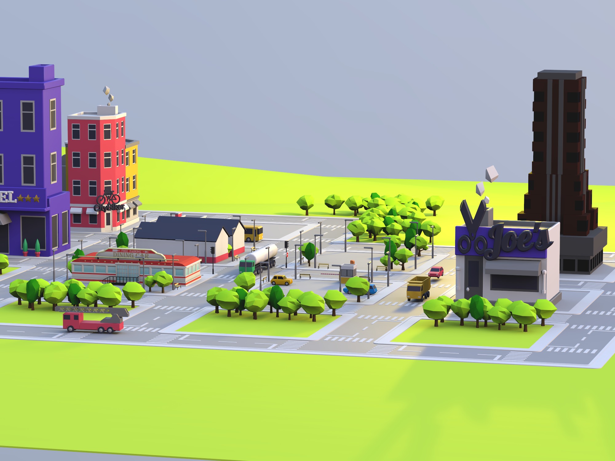 Build a city - drag and drop objects (copy) - 3D design by chrispolowy Aug 14, 2018 Build a city - drag and drop objects (copy) - 3D design by chrispolowy Aug 14, 2018