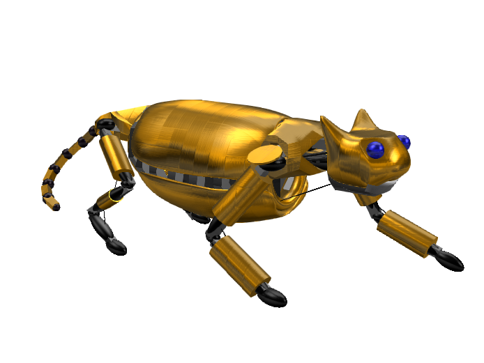(Fixed) Robot Cat - 3D design by Mr_John Mar 20, 2018 (Fixed) Robot Cat - 3D design by Mr_John Mar 20, 2018