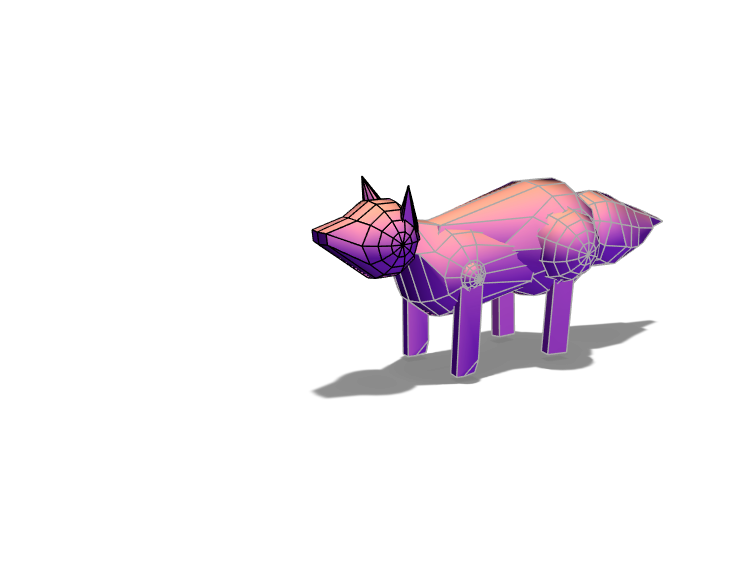 Fox - 3D design by Patty T Mar 5, 2018 Fox - 3D design by Patty T Mar 5, 2018