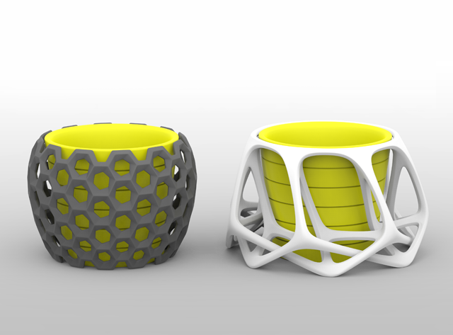 Parametric Flowerpots - 3D design by meshtush on Jun 13, 2017 Parametric Flowerpots - 3D design by meshtush on Jun 13, 2017