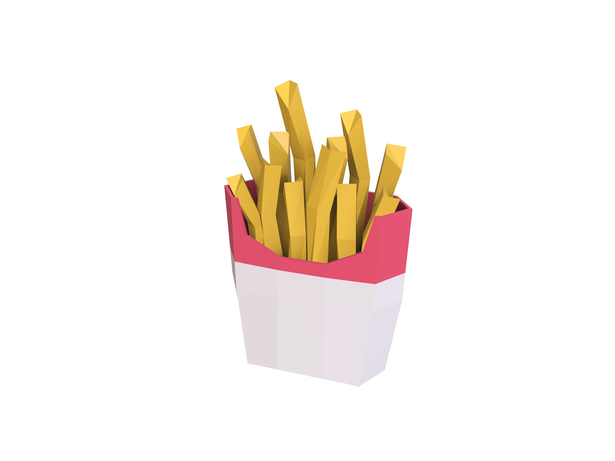 Fries - 3D design by Vectary assets May 31, 2018 Fries - 3D design by Vectary assets May 31, 2018