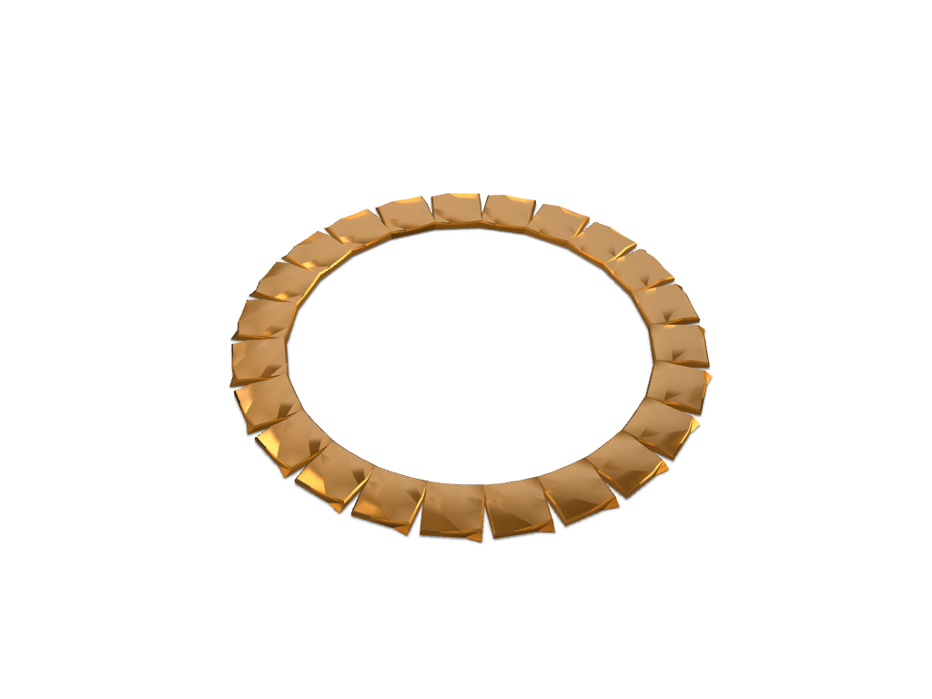 Welded Plate Necklace (Extra layers removed) - 3D design by Maureen Aug 28, 2017 Welded Plate Necklace (Extra layers removed) - 3D design by Maureen Aug 28, 2017
